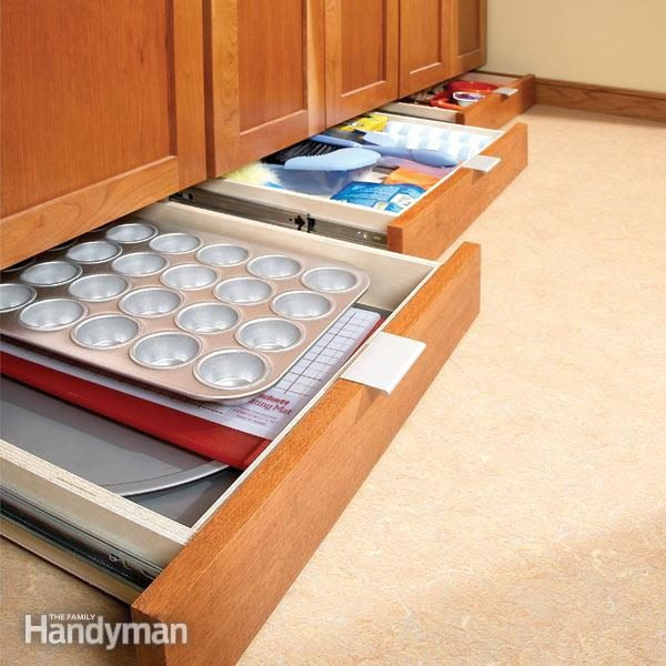 Under Cabinet Organizers Kitchen
 How to Build Under Cabinet Drawers & Increase Kitchen