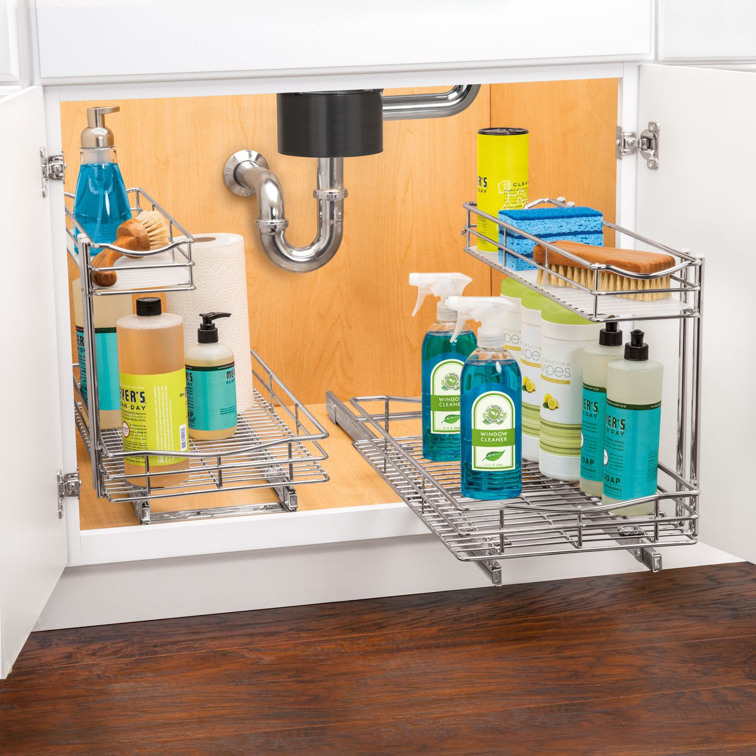 Under Cabinet Organizers Kitchen
 Lynk Professional Slide Out Under Sink Cabinet Organizer