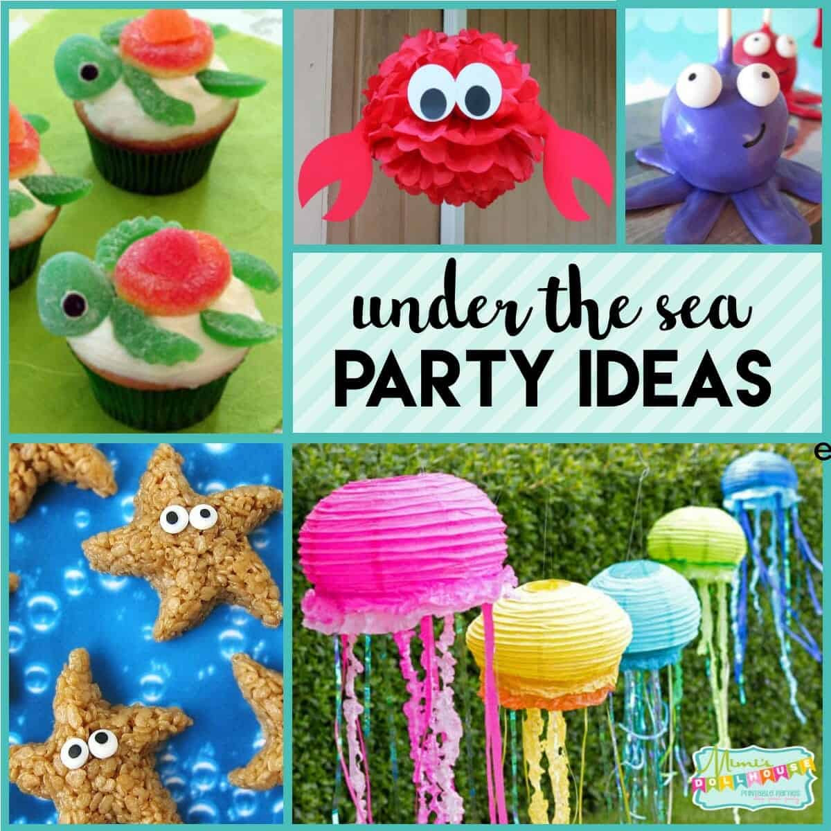 Under The Sea Birthday Decorations
 Under the Sea Party Fishy Fun with Ocean Party Ideas