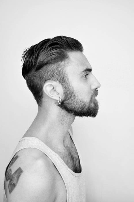 Undercut Hairstyle Length
 Undercut With Beard Haircut For Men 40 Manly Hairstyles