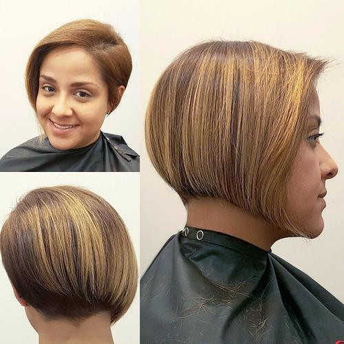Uneven Bob Haircuts
 20 Chic and Trendy Ways to Style Your Graduated Bob