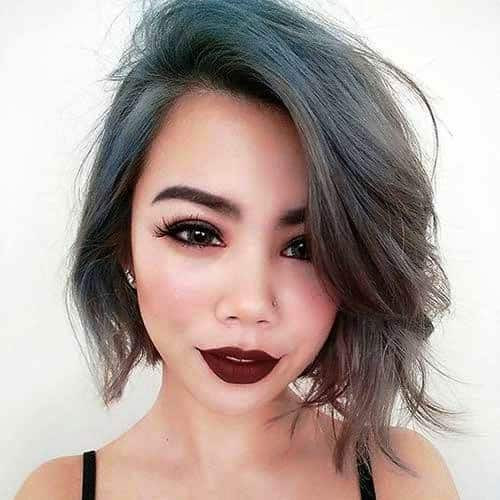 Uneven Bob Haircuts
 23 Beautiful Short Straight Hairstyles to Look Elegant In