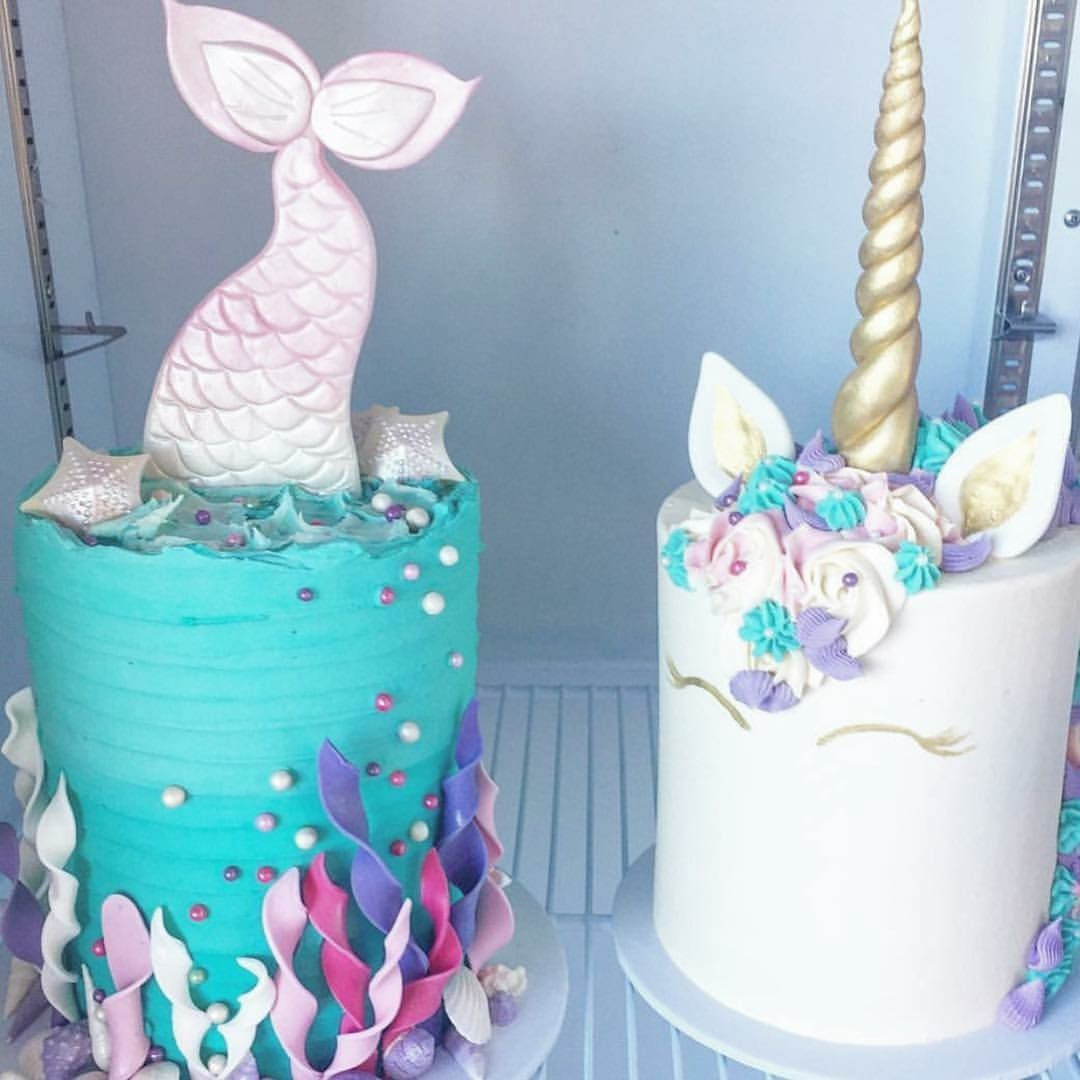 Unicorn And Mermaid Birthday Party Ideas
 Mermaids & Unicorns
