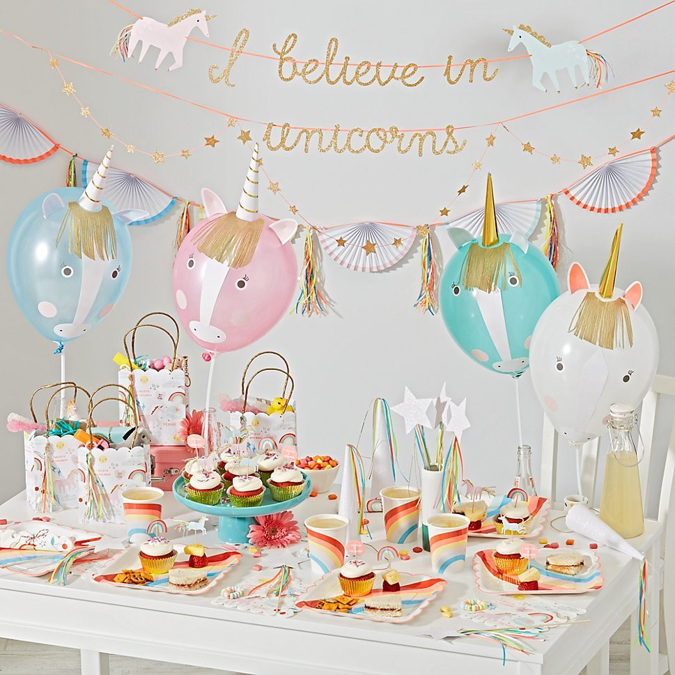 Unicorn Birthday Party Decorations Ideas
 Magical Unicorn Birthday Party Ideas for Kids EatingWell