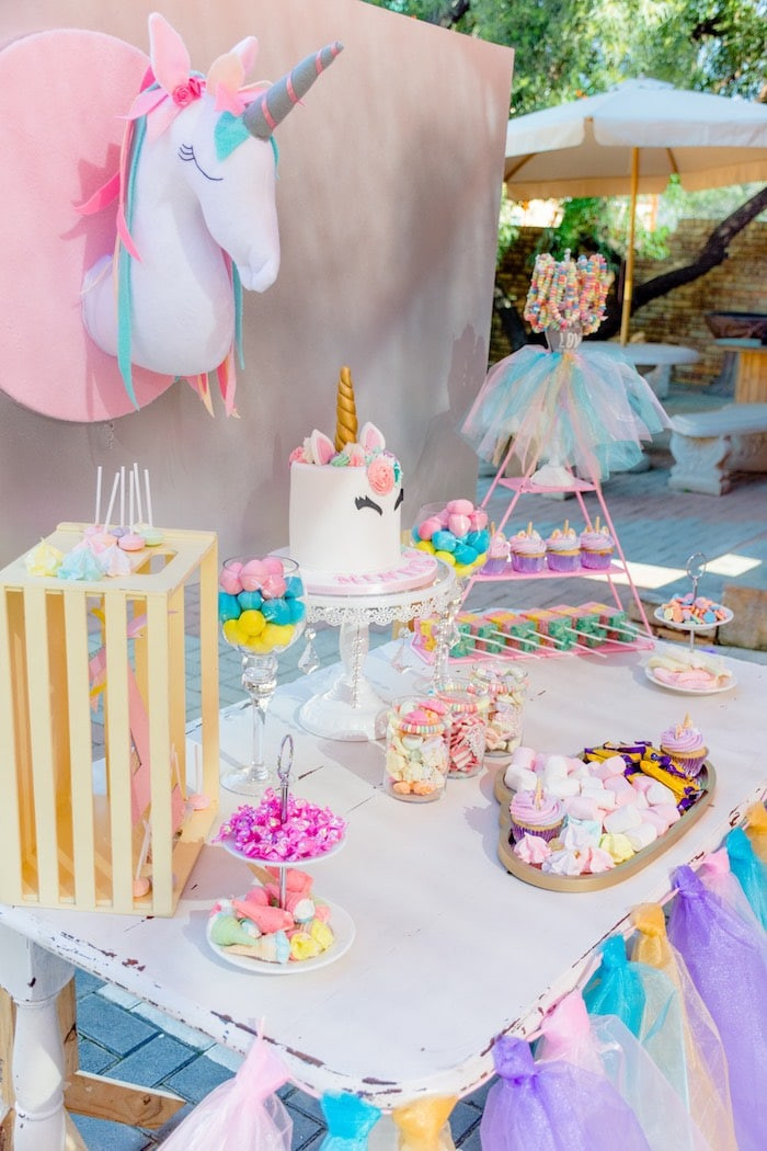 Unicorn Birthday Party Decorations Ideas
 27 Magical Unicorn Party Ideas