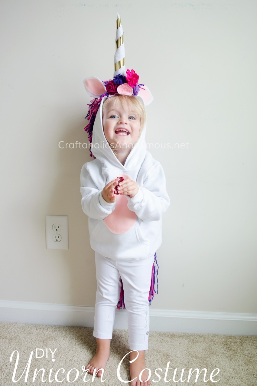 Unicorn Costume DIY
 Craftaholics Anonymous