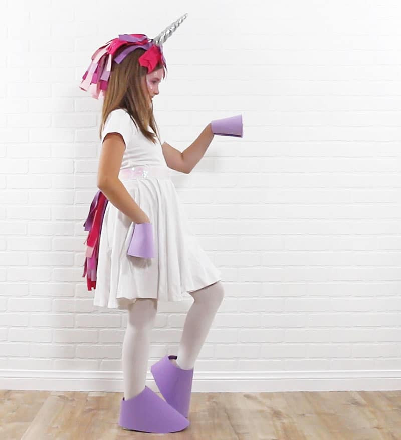 Unicorn Costume DIY
 DIY Unicorn Costume Easy No Sew Kids Costume Persia Lou