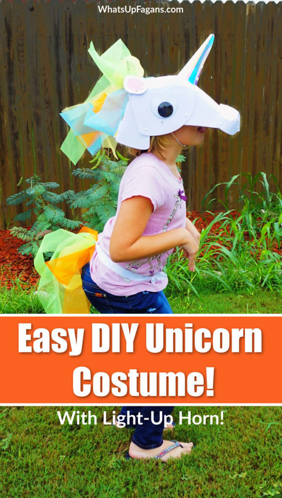 Unicorn Costume DIY
 The Simple Way to Make a DIY Unicorn Costume with Felt and