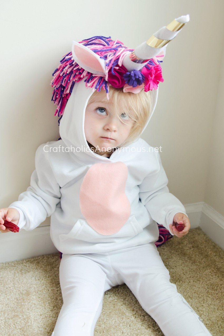 Unicorn Costume DIY
 Craftaholics Anonymous