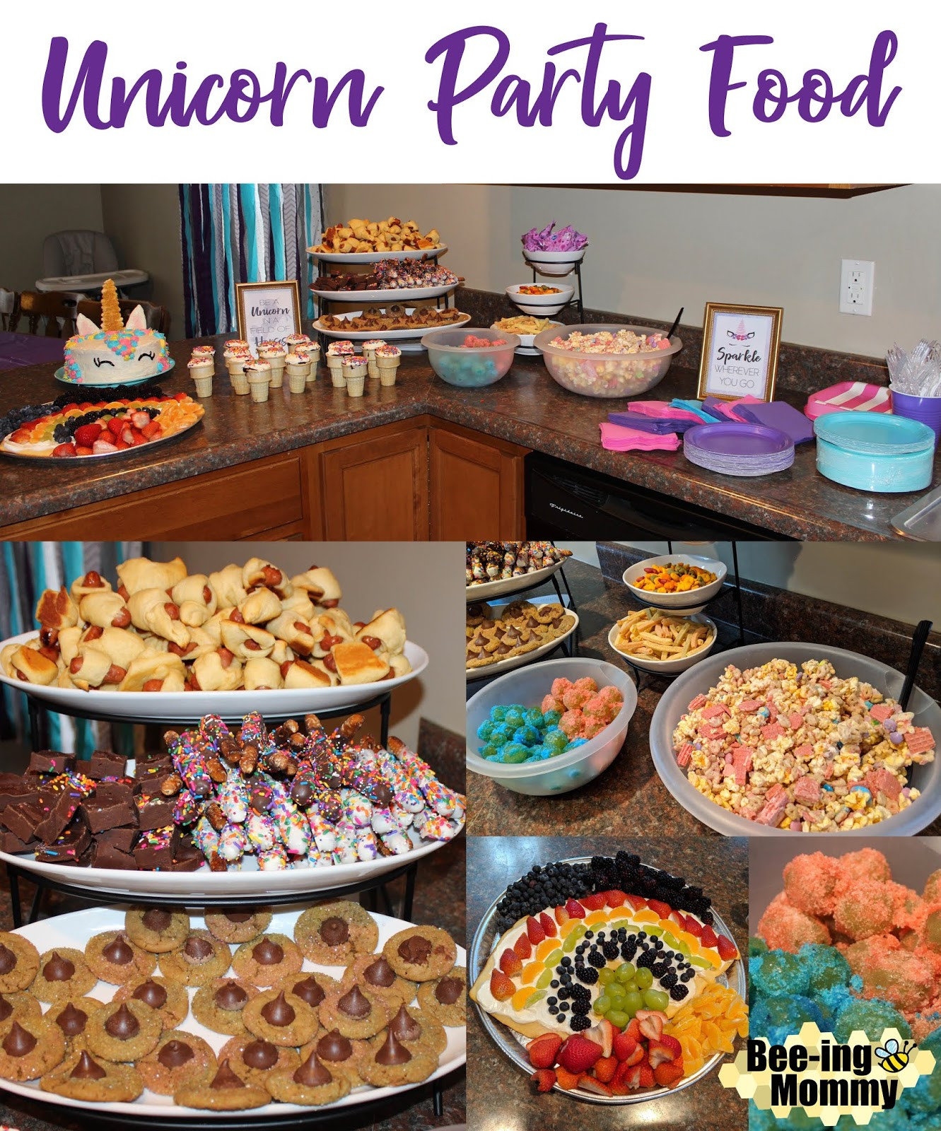 Unicorn Food Party Ideas
 Magical Unicorn Birthday Party