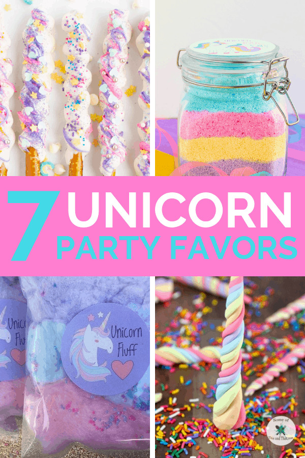 Unicorn Party Favor Ideas
 7 Unicorn Party Favors Mommyhooding