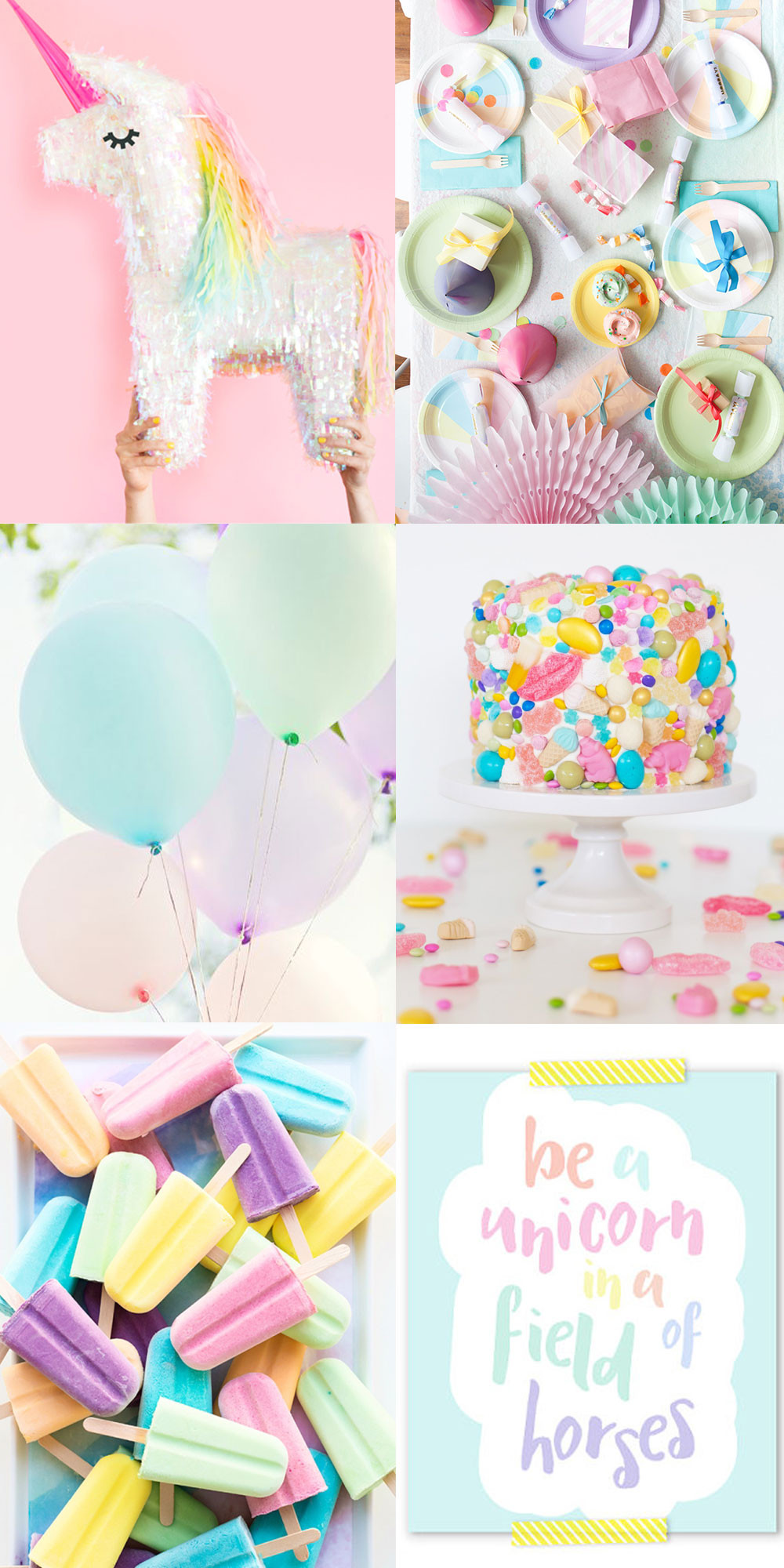 Unicorn Party Food Ideas Ponytails
 Tell Love and Party Page 2 of 57 Easy and Adorable DIY