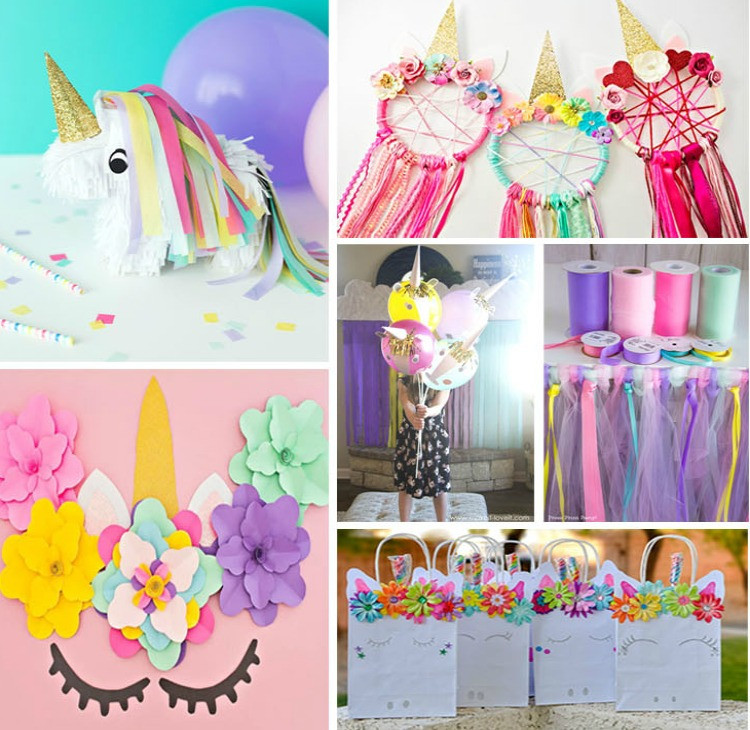 Unicorn Party Ideas Diy
 DIY Unicorn Party Decorations You Can Make Yourself