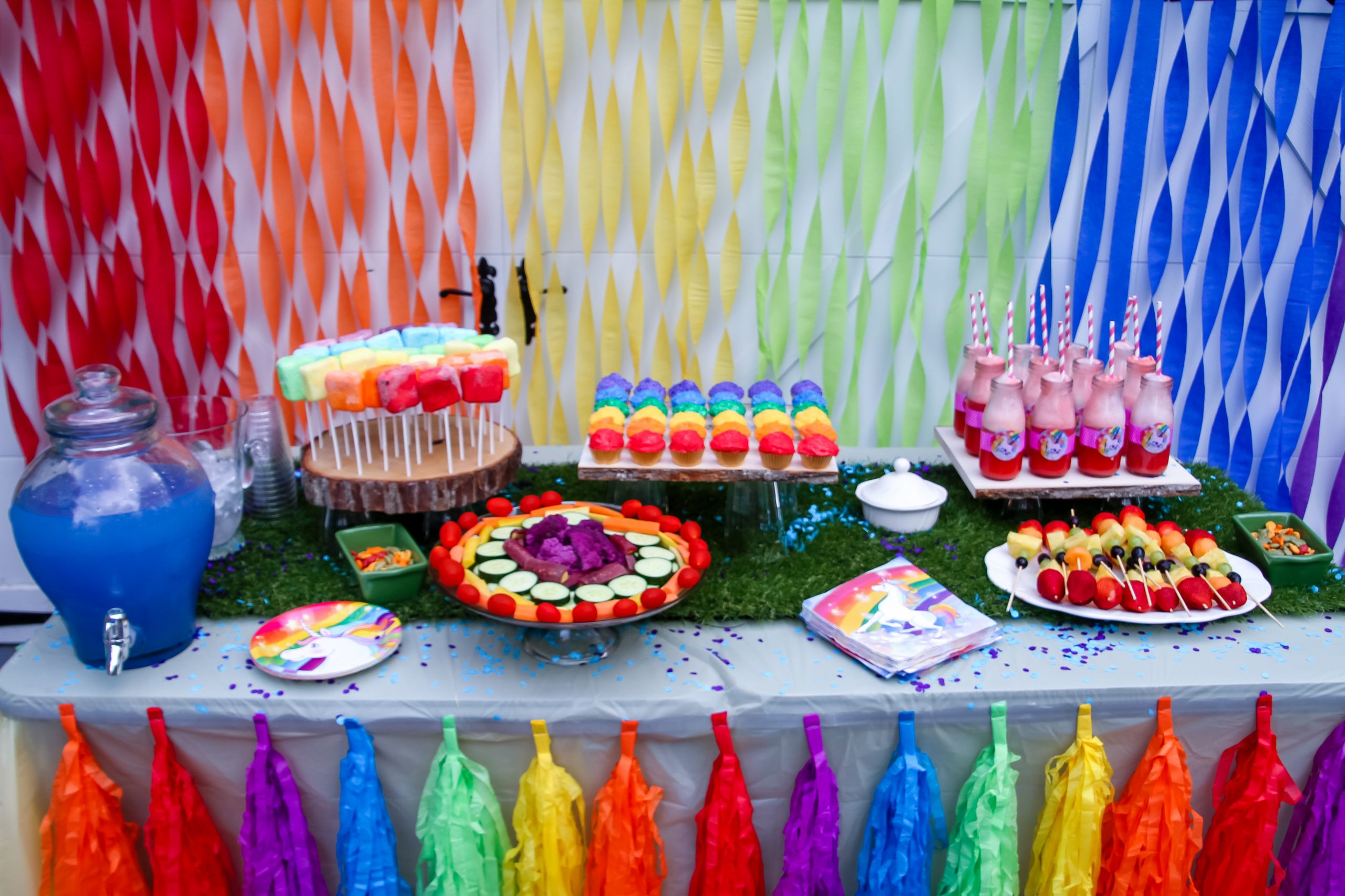 Unicorn Party Theme Food Ideas
 Throw the ultimate unicorn rainbow unicorn party for a