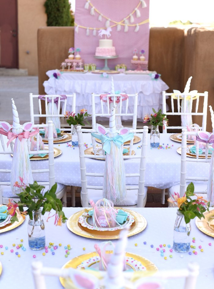 Unicorn Theme Tea Party Food Ideas For Girls
 Kara s Party Ideas Pastel Unicorn Themed Birthday Party