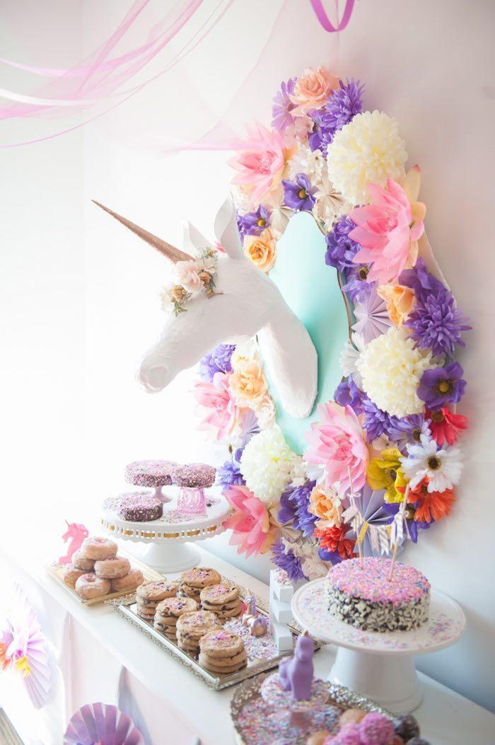 Unicorn Theme Tea Party Food Ideas For Girls
 17 Best images about Unicorn Themed Birthday Party Ideas