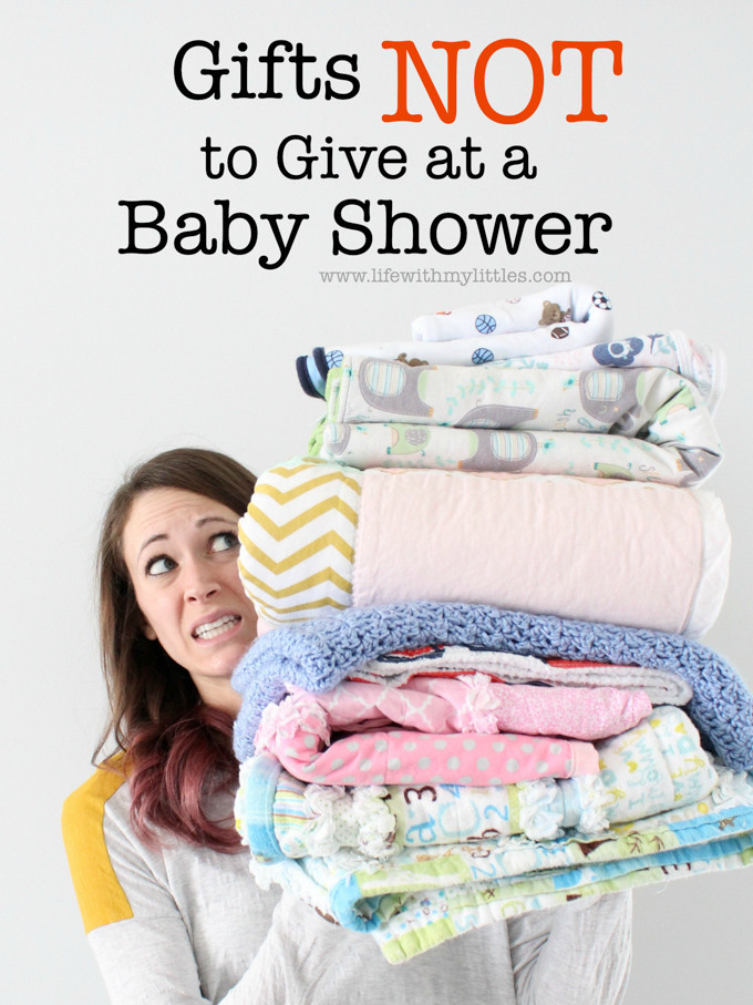 Unique Baby Shower Gift Ideas Pinterest
 Gifts Not to Give at a Baby Shower Life With My Littles