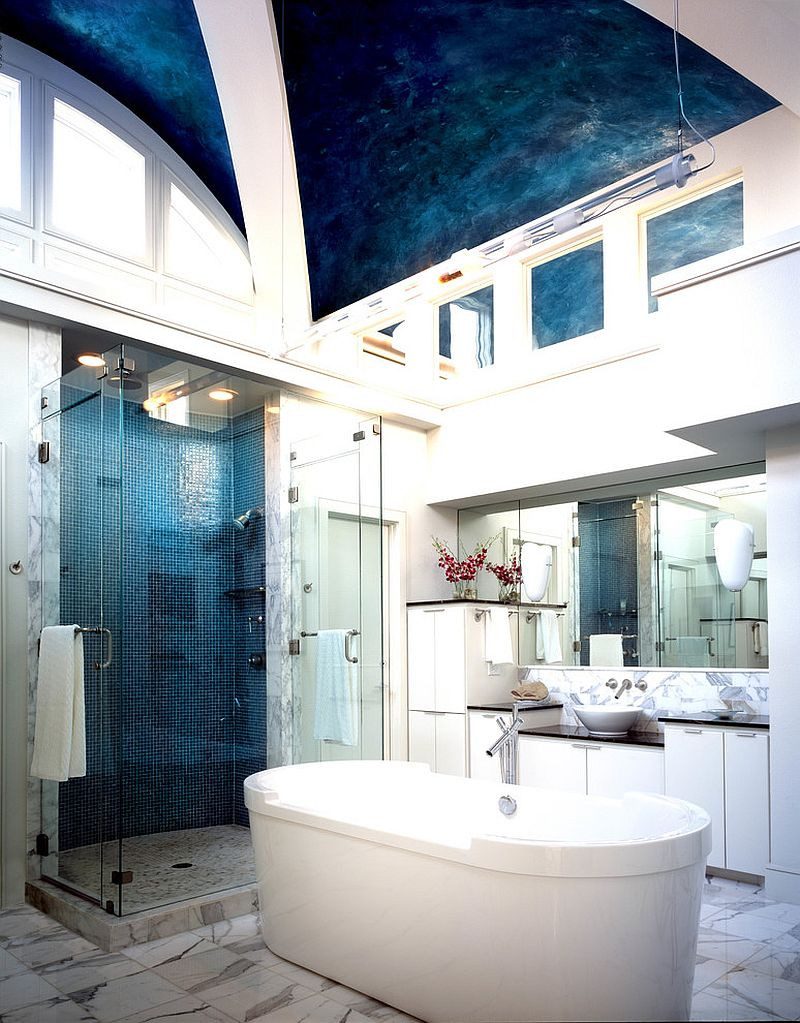 Unique Bathroom Design
 15 Eclectic Bathrooms with a Splash of Delightful Blue