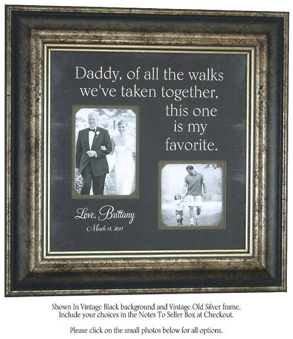 Unique Father Of The Bride Gift Ideas
 Unique Wedding Gift for Dad Father of the Bride Handmade