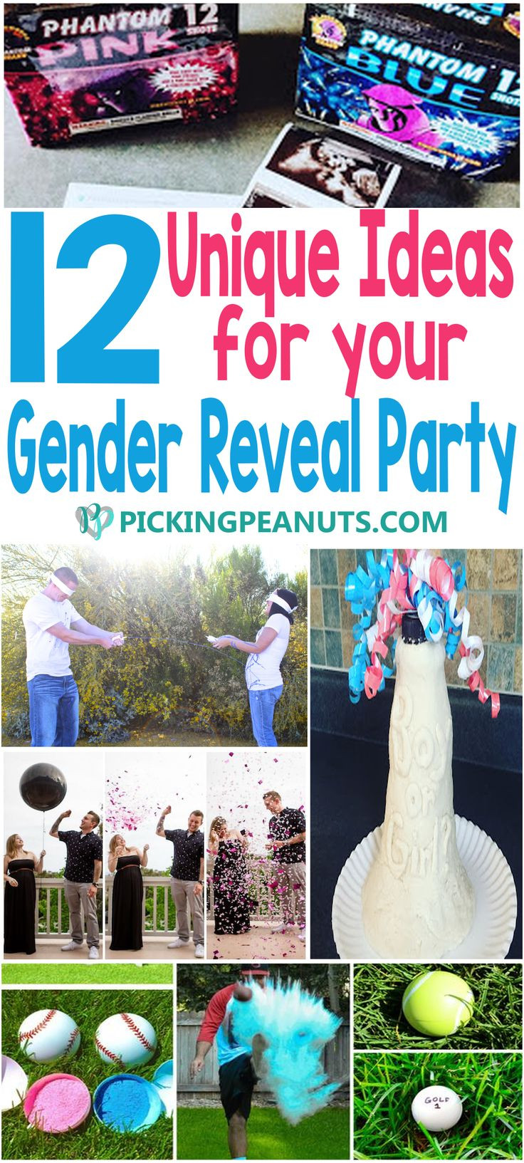 Unique Gender Reveal Party Ideas
 Mom Hacks and Must Haves Archives Picking Peanuts