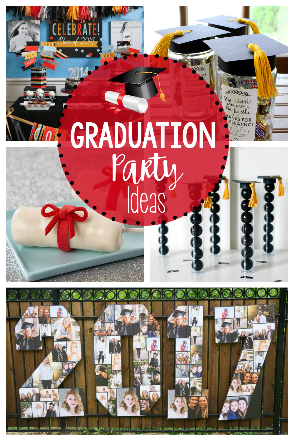 Unique Graduation Party Decoration Ideas
 25 Fun Graduation Party Ideas – Fun Squared