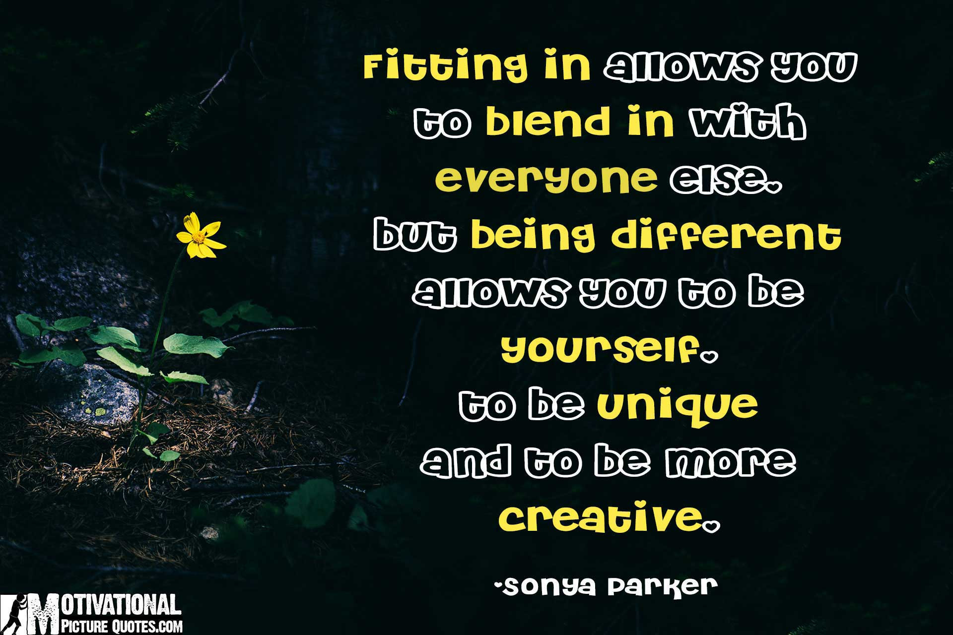 Unique Inspirational Quotes
 30 Being Different Quotes with