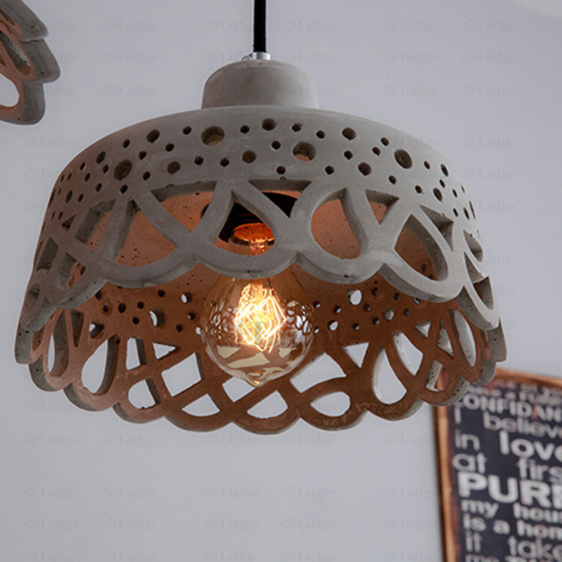 Unique Kitchen Pendant Lights
 Unique Hollow Gray Hanging Mini Pendant Light For Kitchen