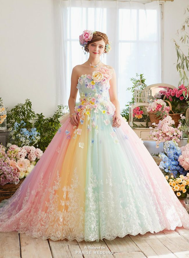 Unique Wedding Dresses With Color
 21 Unique Wedding Dresses Ideas for Brides Who Don’t Want