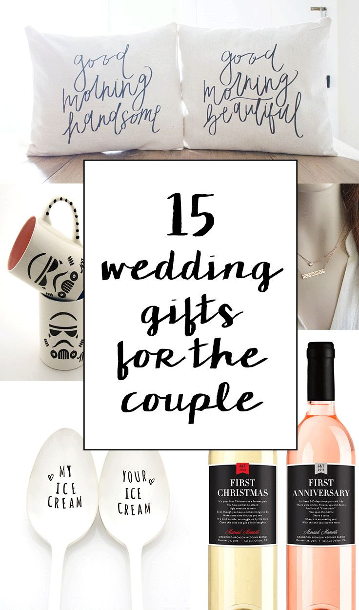 Unique Wedding Gift Ideas For Couple
 15 Sentimental Wedding Gifts for the Couple