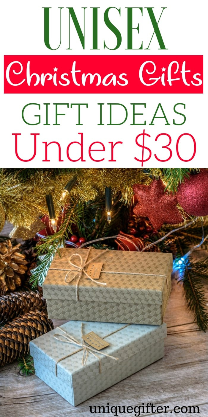 Unisex Holiday Gift Ideas
 20 Uni Christmas Gift Ideas Under $30 Unique Gifter