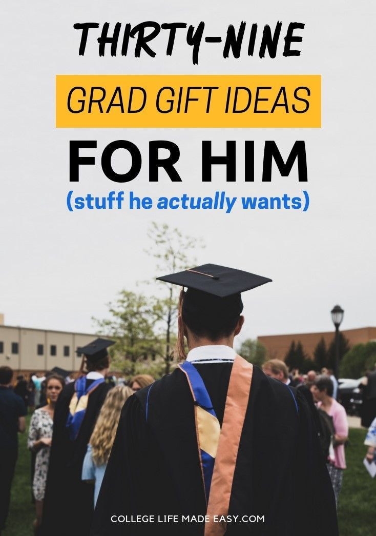 University Graduation Gift Ideas For Him
 The Most Useful College Graduation Gifts for Him