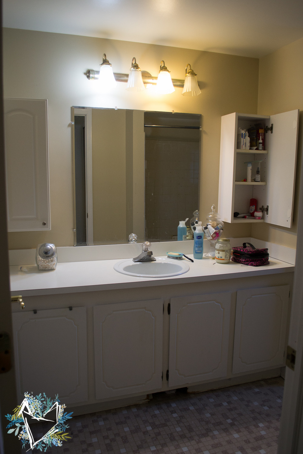 Updated Bathroom Vanities
 How to Update an Old Bathroom Vanity The Weathered Fox