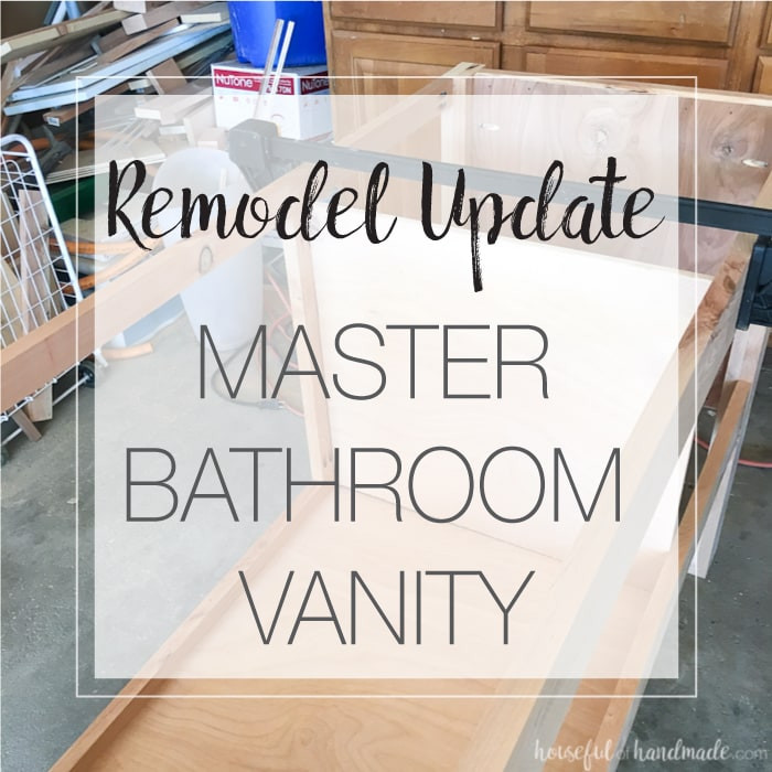 Updated Bathroom Vanities
 Remodel Update Master Bathroom Vanity a Houseful of