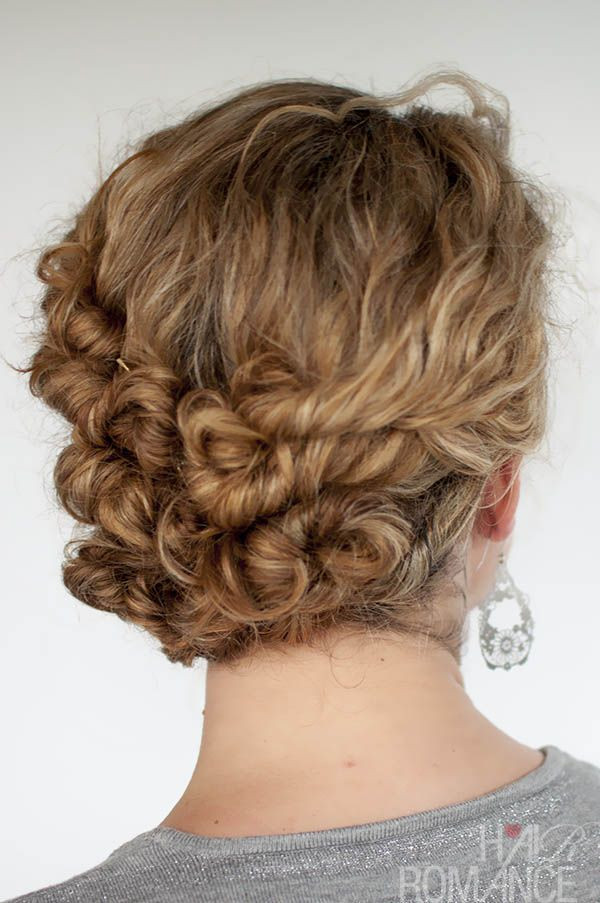 Updo Hairstyles For Curly Hair
 32 Easy Hairstyles For Curly Hair for Short Long