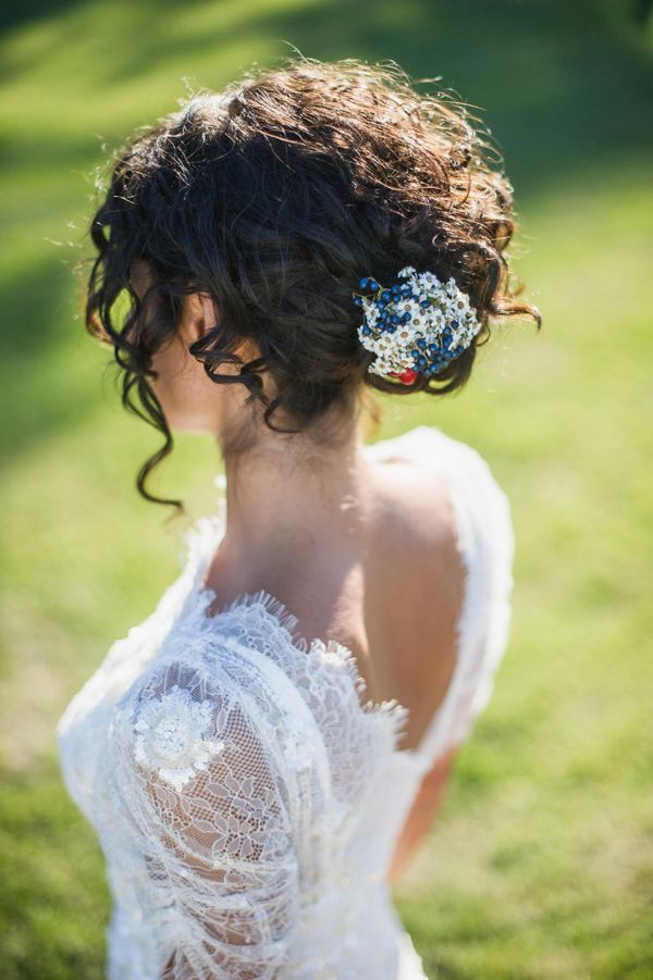 Updo Hairstyles For Curly Hair
 18 Perfect Curly Wedding Hairstyles Pretty Designs