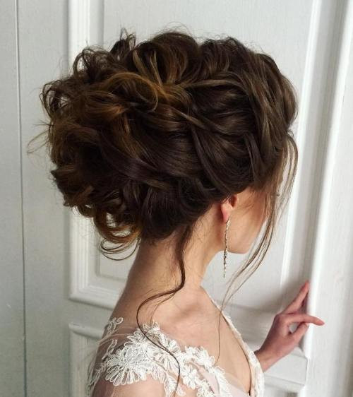 Updo Hairstyles For Curly Hair
 40 Chic Wedding Hair Updos for Elegant Brides