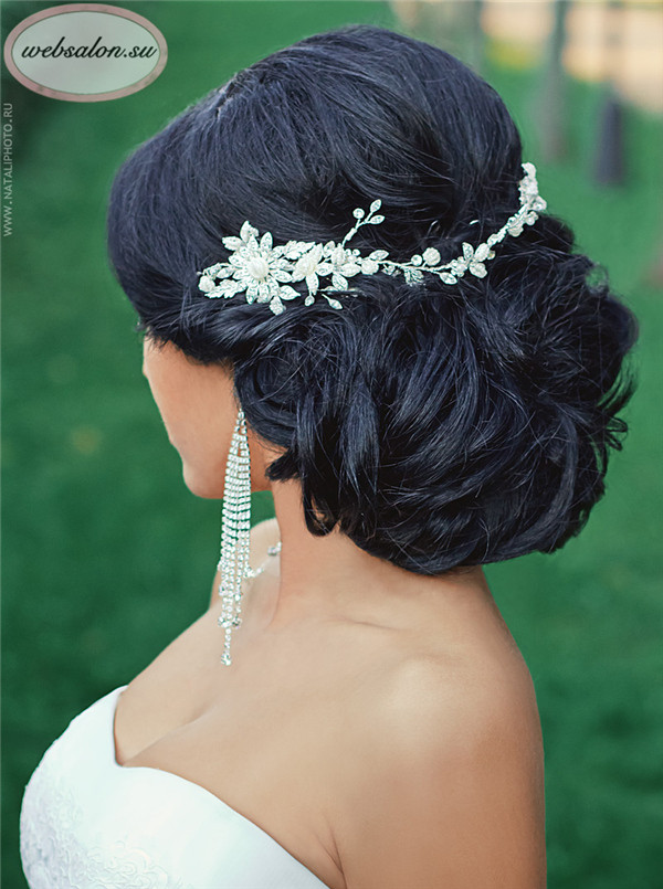Updo Hairstyles For Weddings Black Hair
 Top 25 Stylish Bridal Wedding Hairstyles for Long Hair