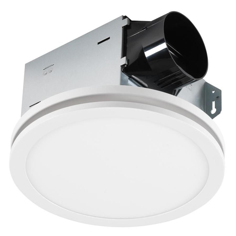 Utilitech Bathroom Fan With Light
 Utilitech Ventilation Fan 1 5 Sone 100 Cfm White Bathroom