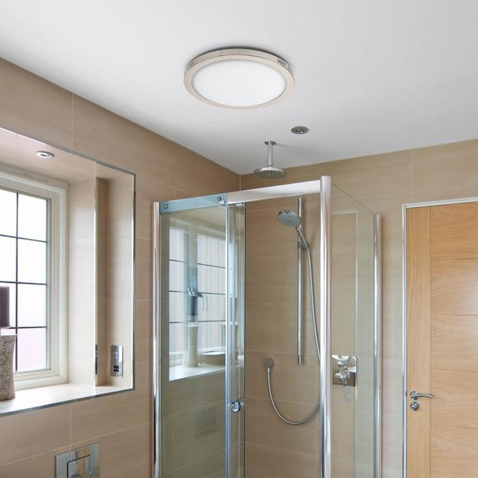 Utilitech Bathroom Fan With Light
 Utilitech Ventilation Fan 2 Sone 100 CFM 4 Es In 1