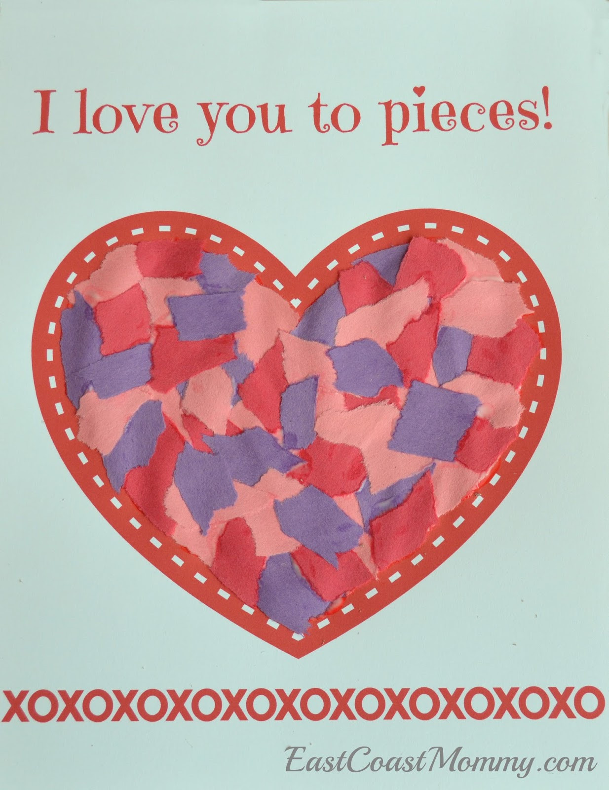 Valentine Art Projects For Toddlers
 East Coast Mommy Simple Valentine s Day Craft for