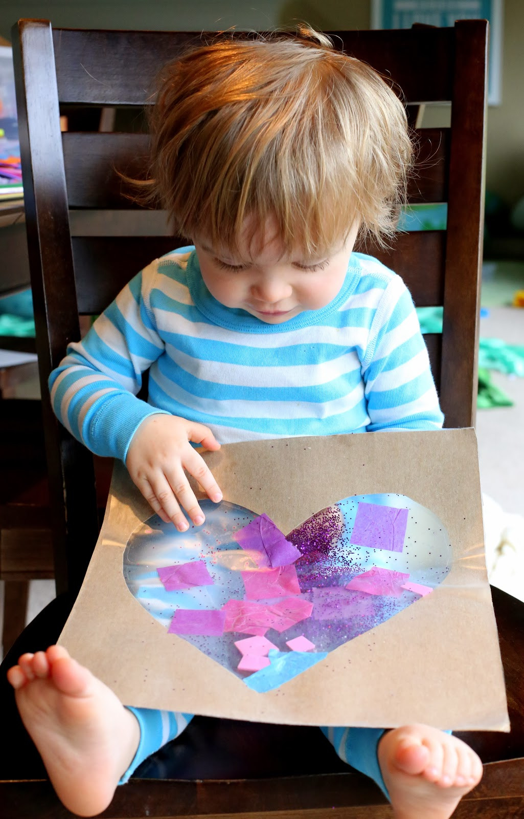 Valentine Art Projects For Toddlers
 Easy Baby Toddler Valentine s Day Art