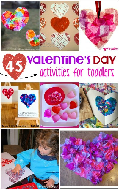 Valentine Art Projects For Toddlers
 Valentine s Day Activities for Toddlers Mess for Less