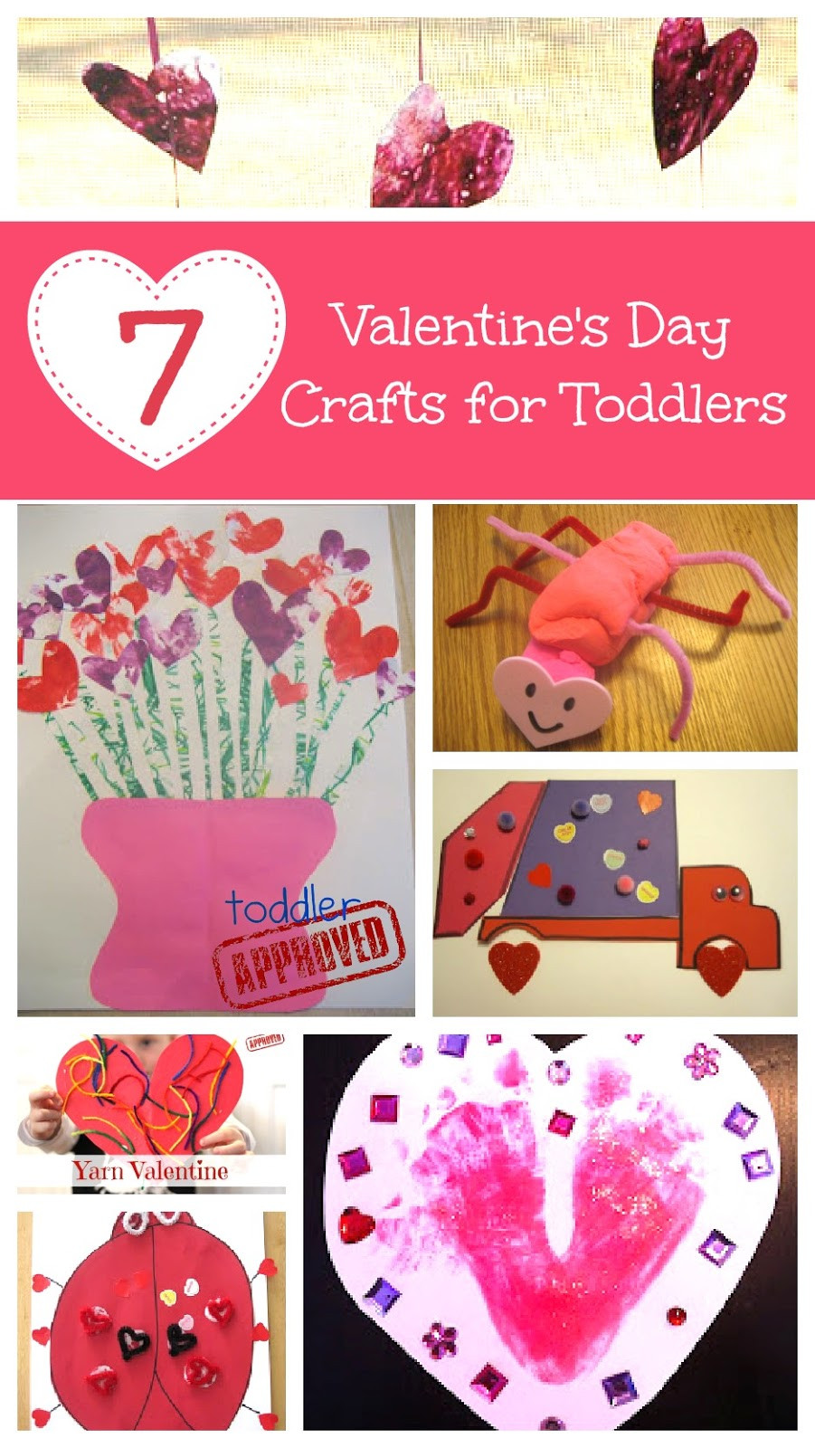 Valentine Art Projects For Toddlers
 Toddler Approved 7 Valentine s Day Crafts for Toddlers