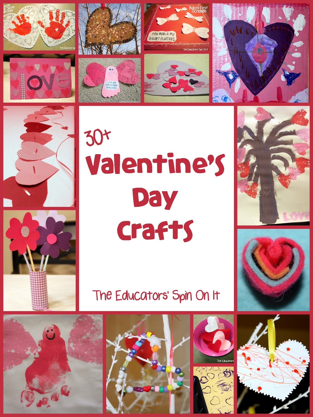 Valentine Art Projects For Toddlers
 30 Valentine s Day Crafts and Activities for Kids The