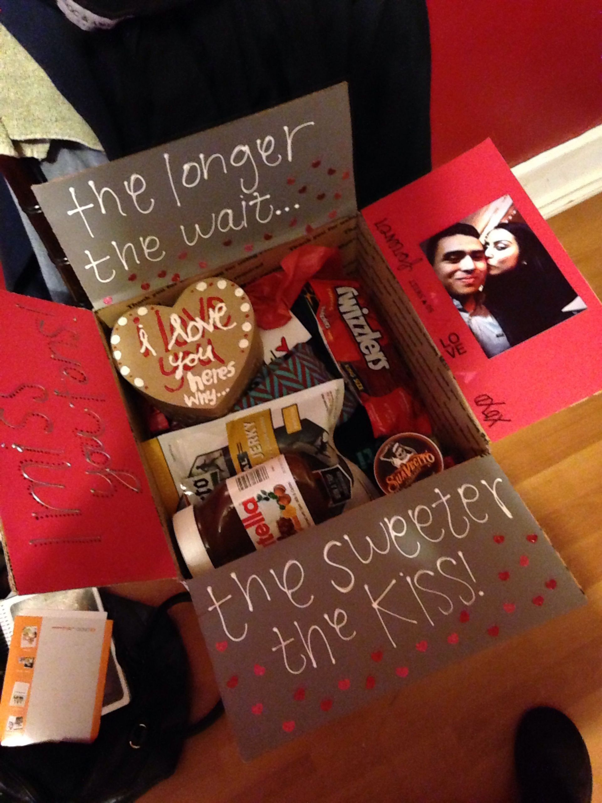 Valentine Boyfriend Gift Ideas
 Military valentines day package