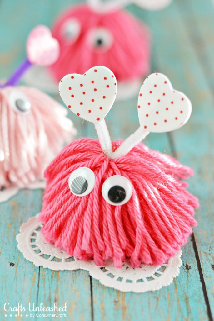 Valentine Children Crafts
 17 Valentine s Day Crafts for Kids Lolly Jane