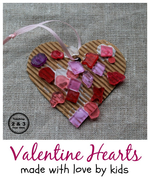 Valentine Craft Preschoolers
 Simple Heart Craft for Preschoolers