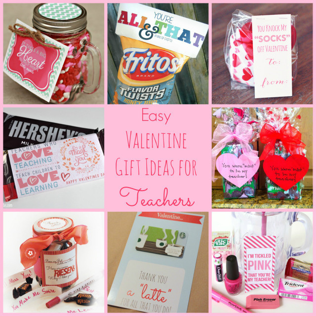 Valentine Creative Gift Ideas
 Easy Valentine Gift Ideas for the Teacher Happy Home Fairy