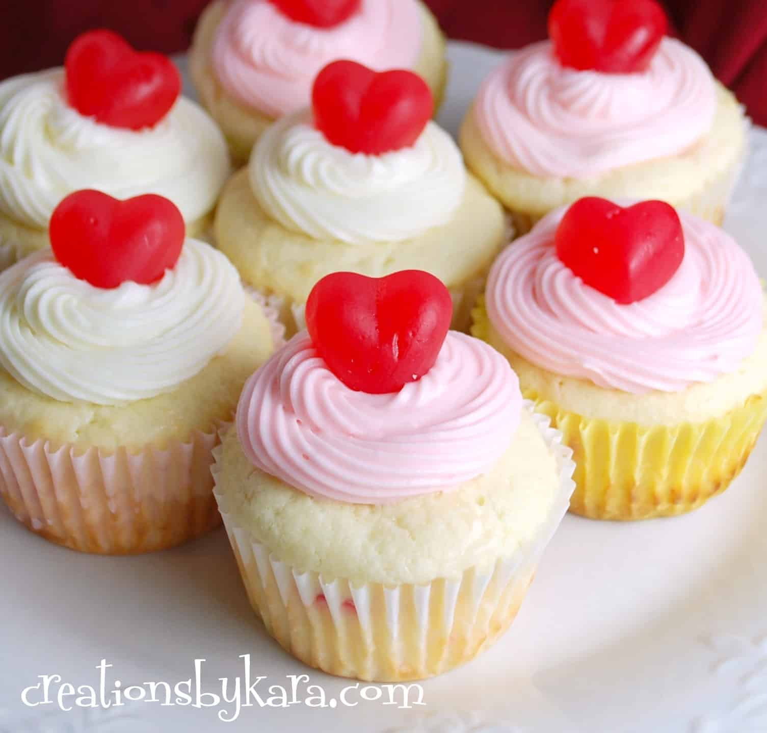Valentine Cupcakes Recipe
 Cherry Cheesecake Cupcakes for Valentine s Day