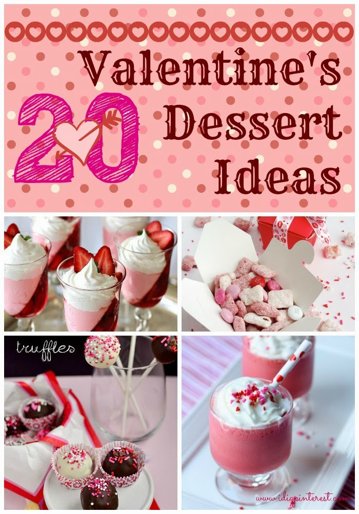 Valentine Day Desserts Pinterest
 20 Perfect Valentine s Day Desserts I Dig Pinterest
